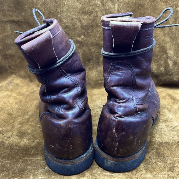 Filson Mock Toe Brown Leather Boots - Picture 8 of 14